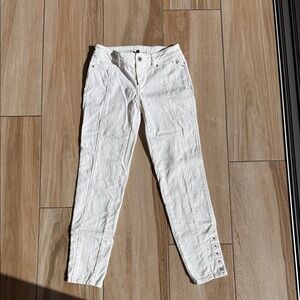 White House Black Market Bright White Skinny Jeans